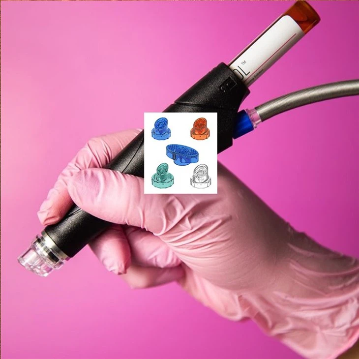 Hydra Machine Tips Teal For Extractions